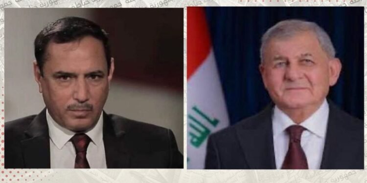 رئيس الجمهورية يرفع دعوى قضائية ضد صحفي يقيم خارج العراق لاسباب مجهولة