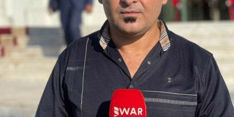 ضابط امن بالسليمانية ينفذ هجوما وحشيا بآلات حادة ضد صحفي كشف ملف فساد يخصه